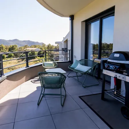 Apartament Le Gaston - T3 Vue Montagne - Terrasse Bbq Porto-Vecchio (Corsica)